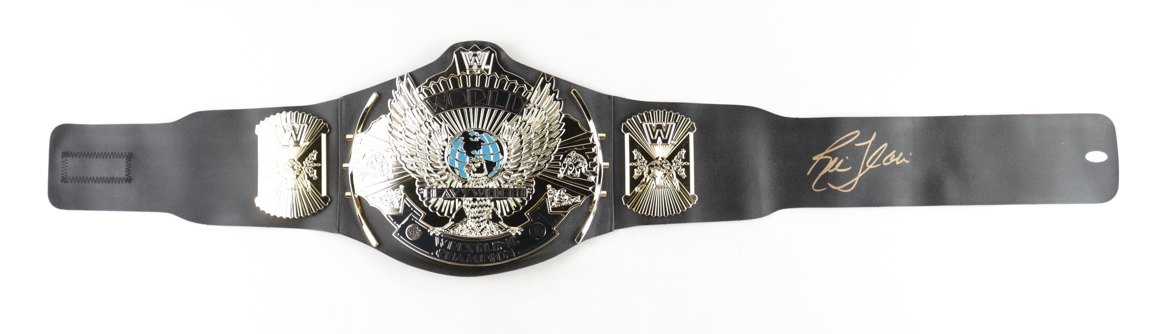 Ric Flair Signed WWE Heavyweight Champion Wrestling Belt (Schwartz) at PristineAuction.com Ric Flair Signed WWE Heavyweight Champion Wrestling Belt (Schwartz) at PristineAuction.com