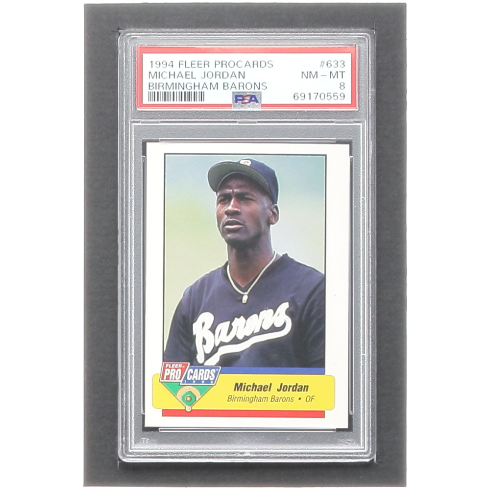 Michael Jordan 1994 Birmingham Barons Fleer/ProCards 633 / Barons