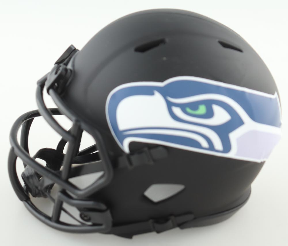 Kenneth Walker III Signed Seahawks Matte Black Speed Mini Helmet (Beckett) at PristineAuction.com Kenneth Walker III Signed Seahawks Matte Black Speed Mini Helmet (Beckett) at PristineAuction.com