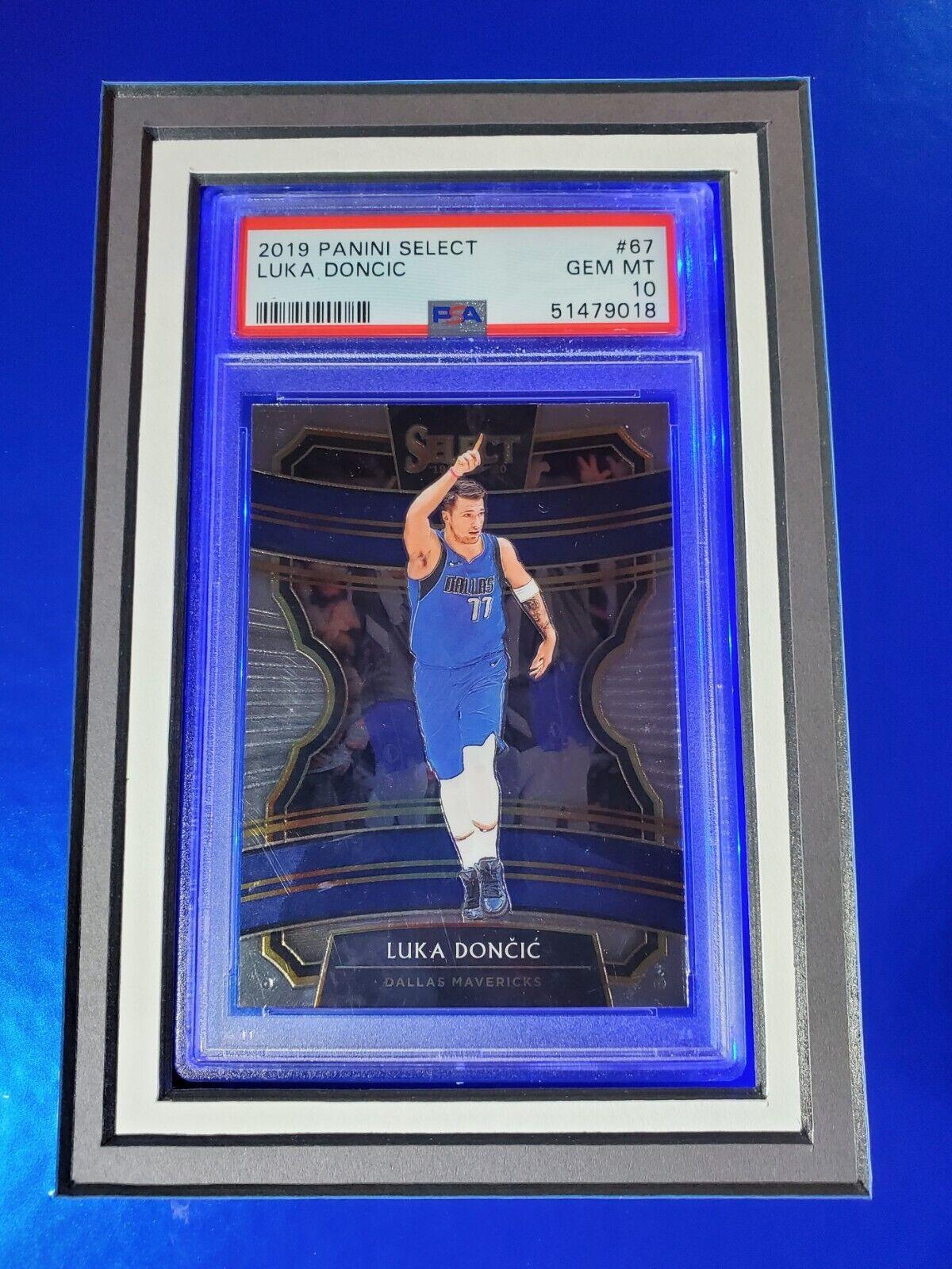 Luka Doncic Signed 33x42 Custom Framed Jersey Display (Fanatics) at PristineAuction.com Luka Doncic Signed 33x42 Custom Framed Jersey Display (Fanatics) at PristineAuction.com