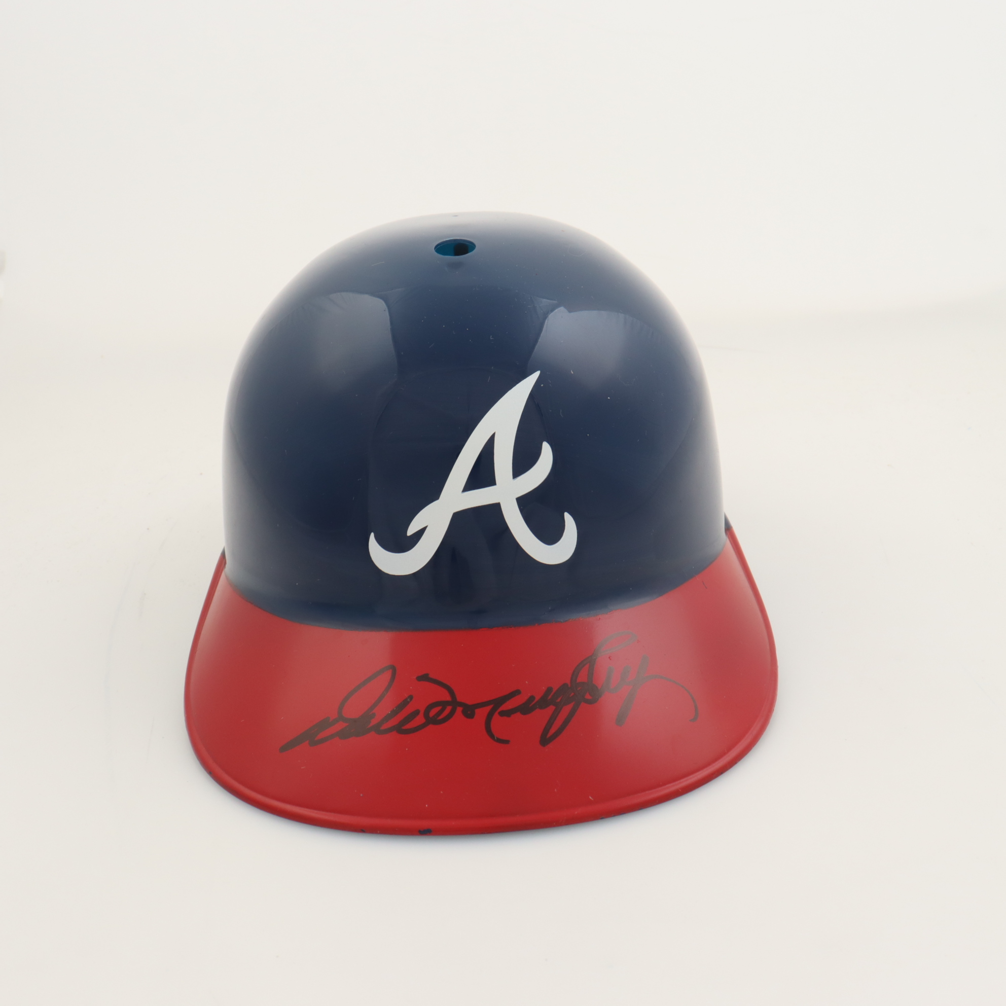 Dale Murphy Signed Braves Batting Helmet (Schwartz) at PristineAuction.com Dale Murphy Signed Braves Batting Helmet (Schwartz) at PristineAuction.com