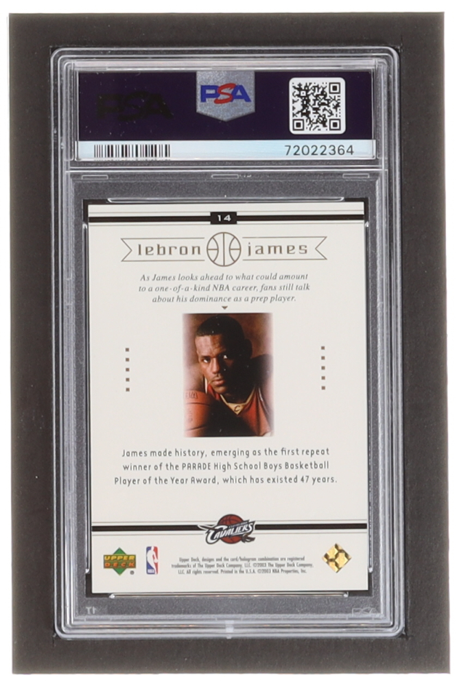 2008 upper deck lebron james