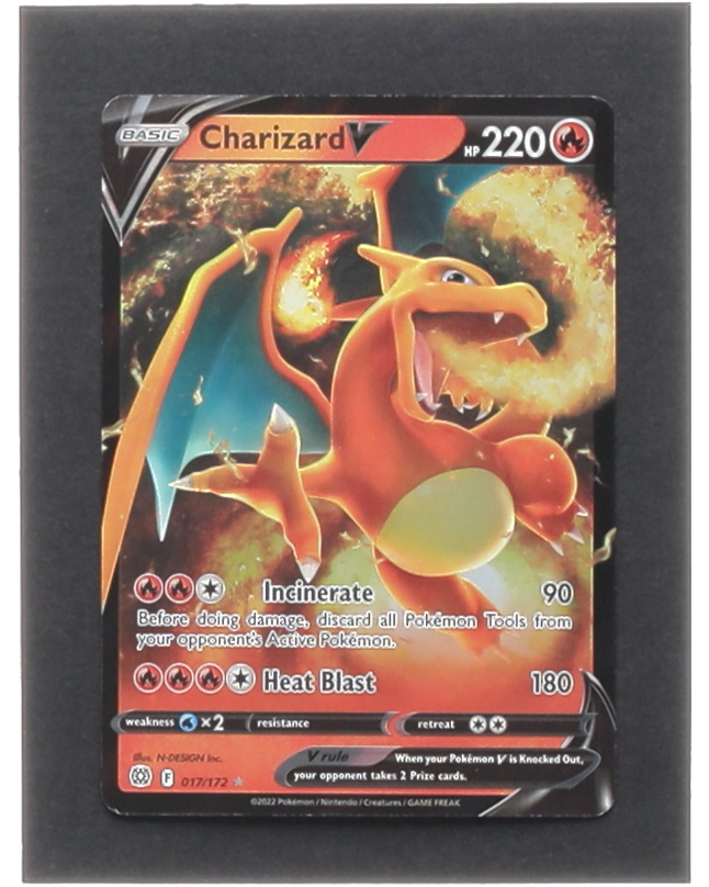 Charizard V 2022 Pokemon Sword and Shield Brilliant Stars #17 at PristineAuction.com Charizard V 2022 Pokemon Sword and Shield Brilliant Stars #17 at PristineAuction.com