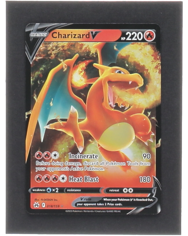 Charizard V 2022 Pokemon Sword and Shield Brilliant Stars #17 at PristineAuction.com Charizard V 2022 Pokemon Sword and Shield Brilliant Stars #17 at PristineAuction.com