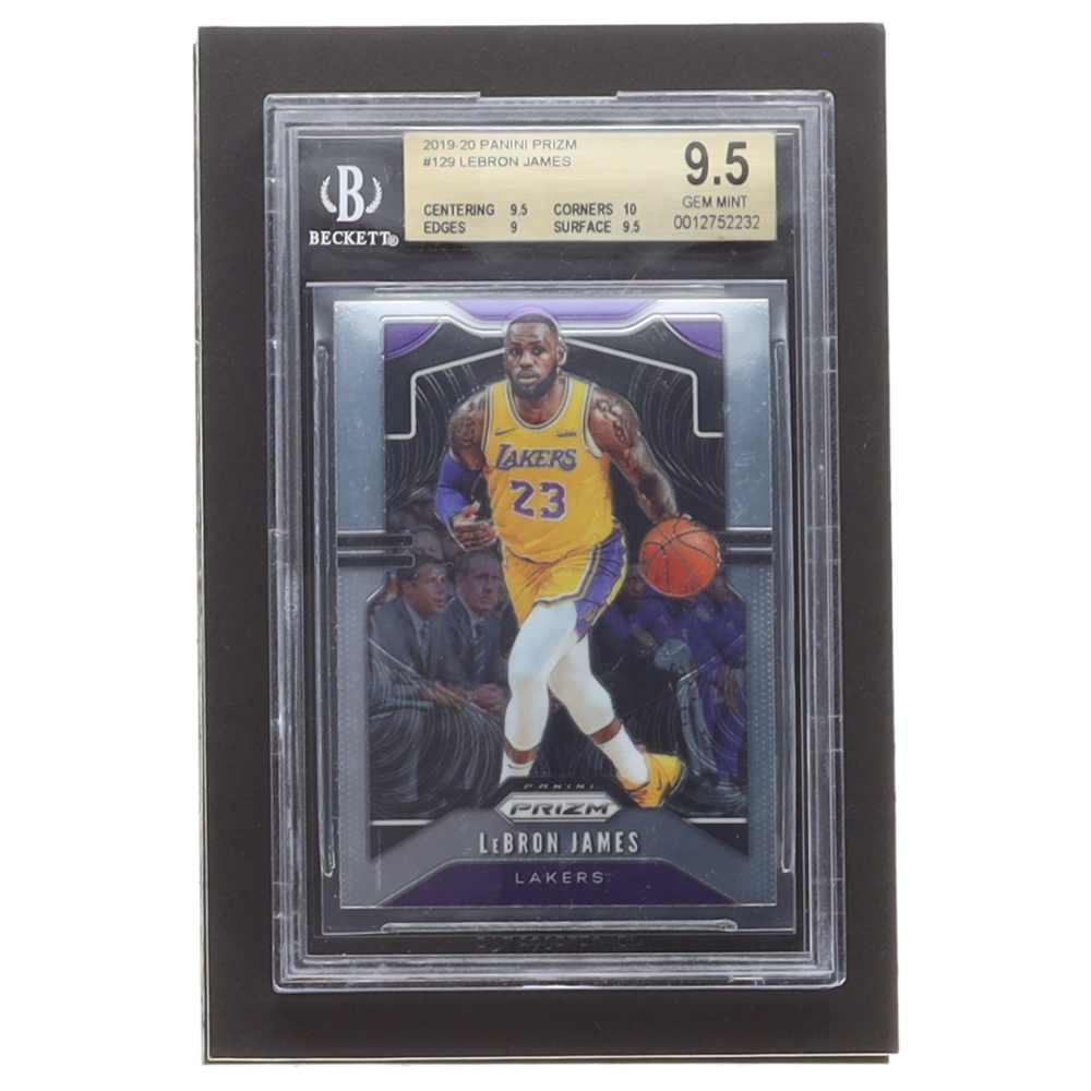 Lebron James Prizm 2019-20 Panini Prizm LeBron James Lakers