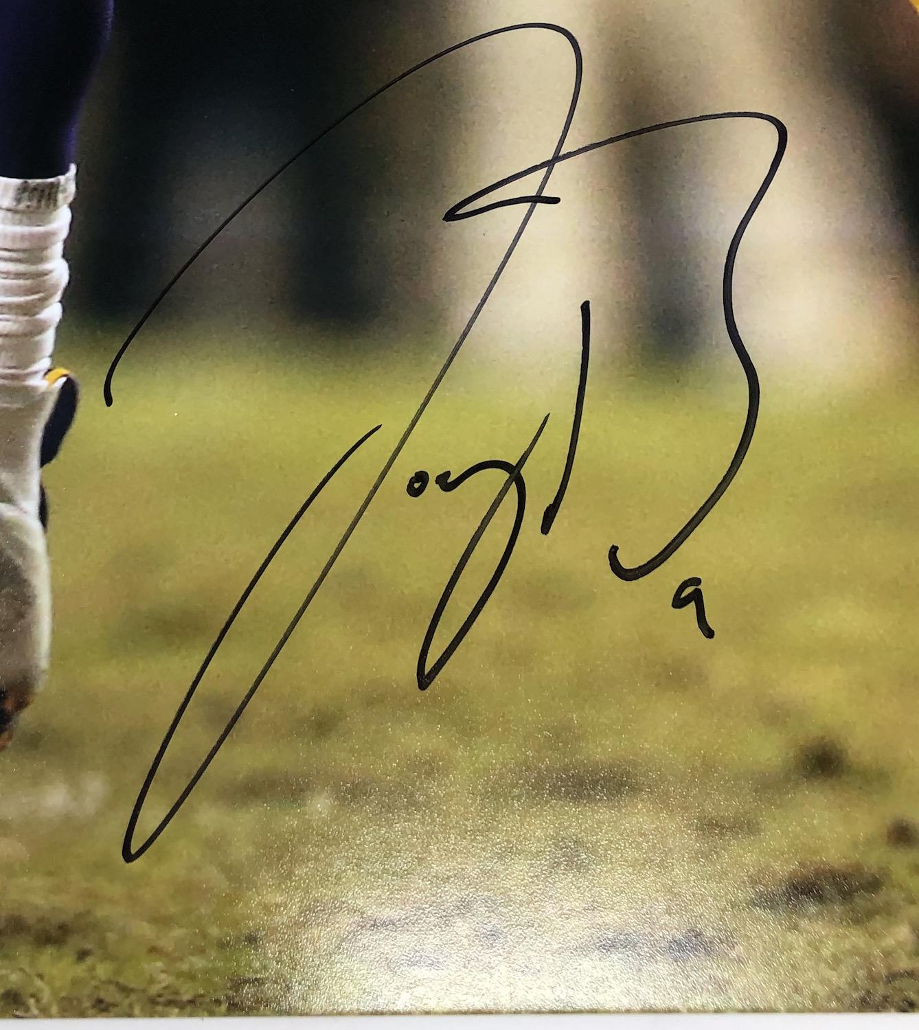 Joe Burrow Signed 16x20 Photo (Fanatics) at PristineAuction.com Joe Burrow Signed 16x20 Photo (Fanatics) at PristineAuction.com