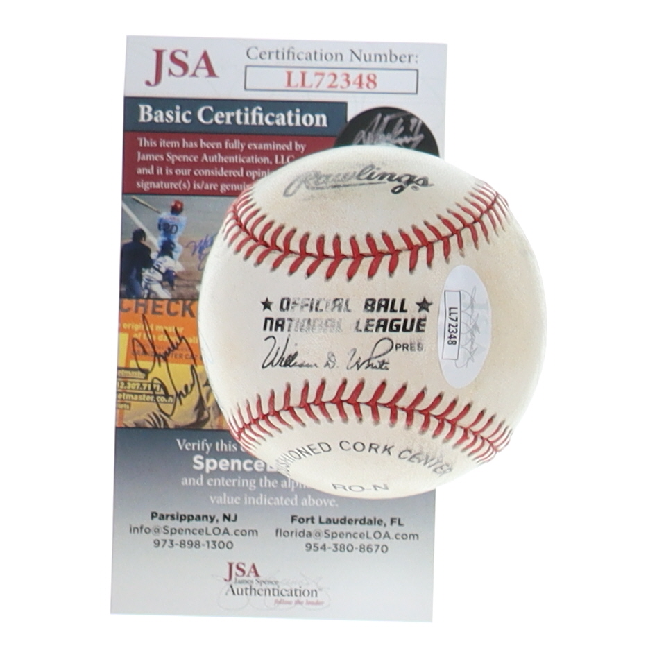 Darryl Kile Signed ONL Baseball (JSA) at PristineAuction.com Darryl Kile Signed ONL Baseball (JSA) at PristineAuction.com