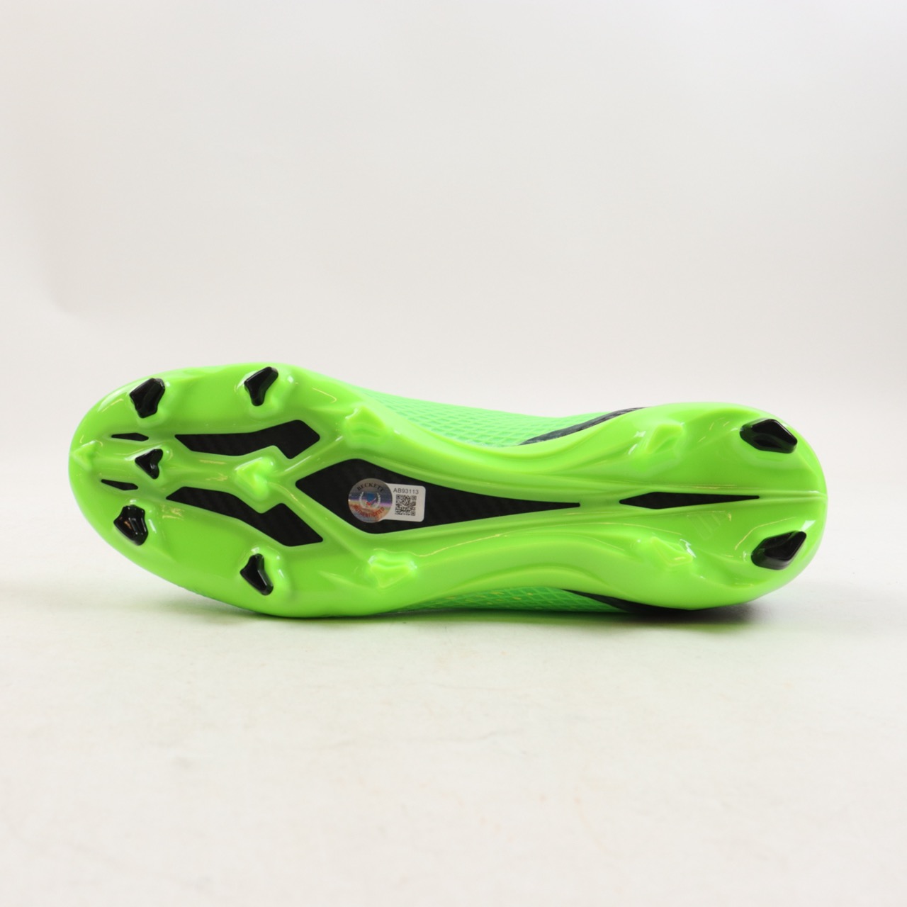 Lionel Messi Signed Adidas Soccer Cleat Inscribed "100" (Beckett) at PristineAuction.com Lionel Messi Signed Adidas Soccer Cleat Inscribed "100" (Beckett) at PristineAuction.com