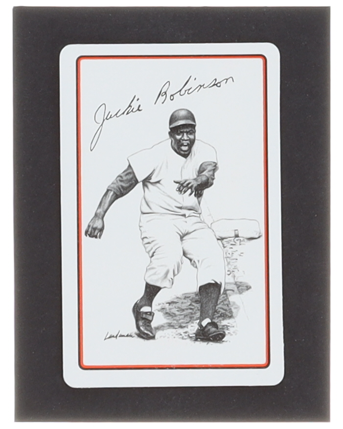 Jackie Robinson 1978 Landsman Playing Cards #NNO at PristineAuction.com Jackie Robinson 1978 Landsman Playing Cards #NNO at PristineAuction.com