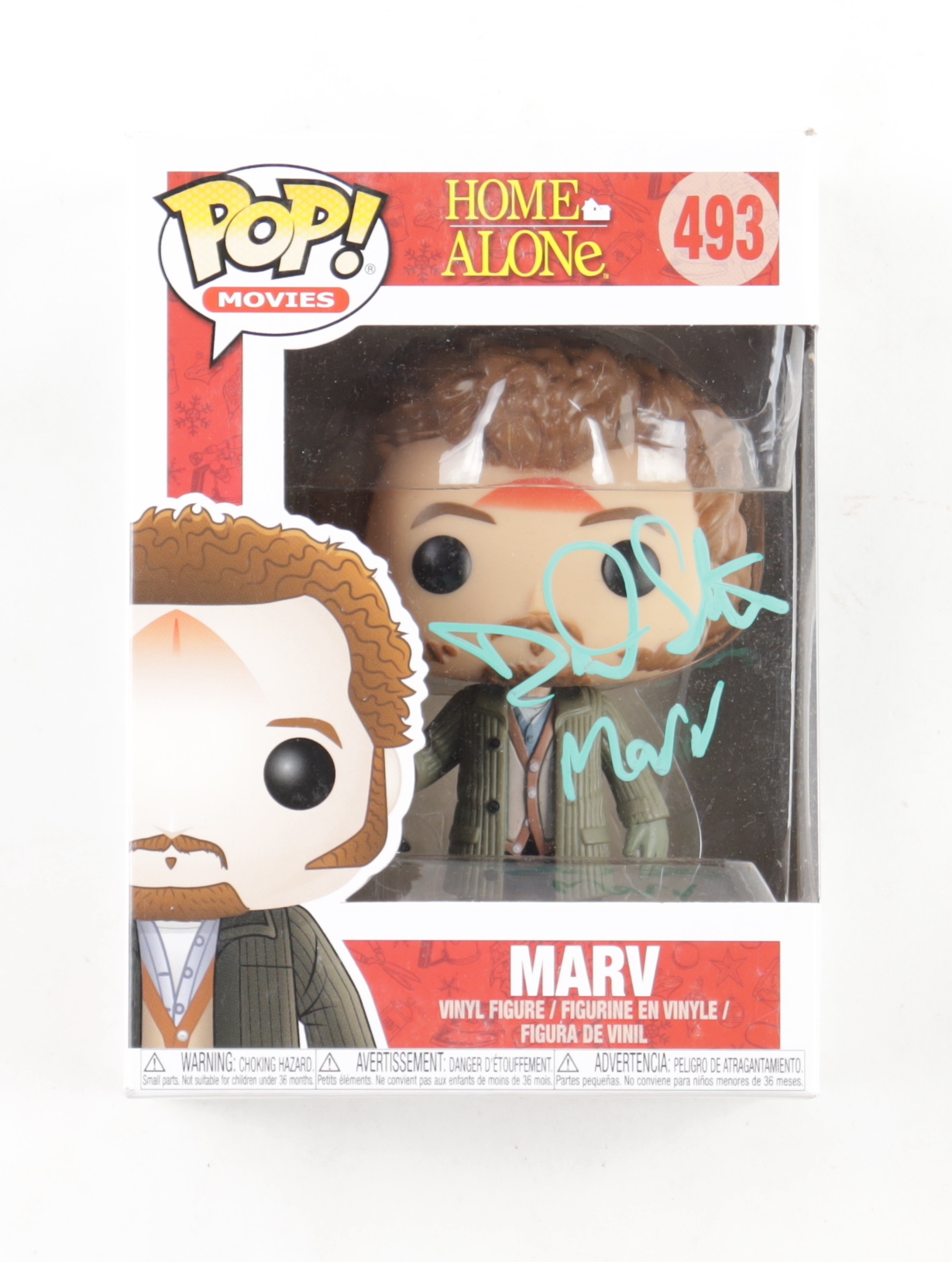 Daniel Stern Signed "Home Alone" #493 Marv Funko Pop! Vinyl Figure Inscribed "Marv" (Beckett) at PristineAuction.com Daniel Stern Signed "Home Alone" #493 Marv Funko Pop! Vinyl Figure Inscribed "Marv" (Beckett) at PristineAuction.com