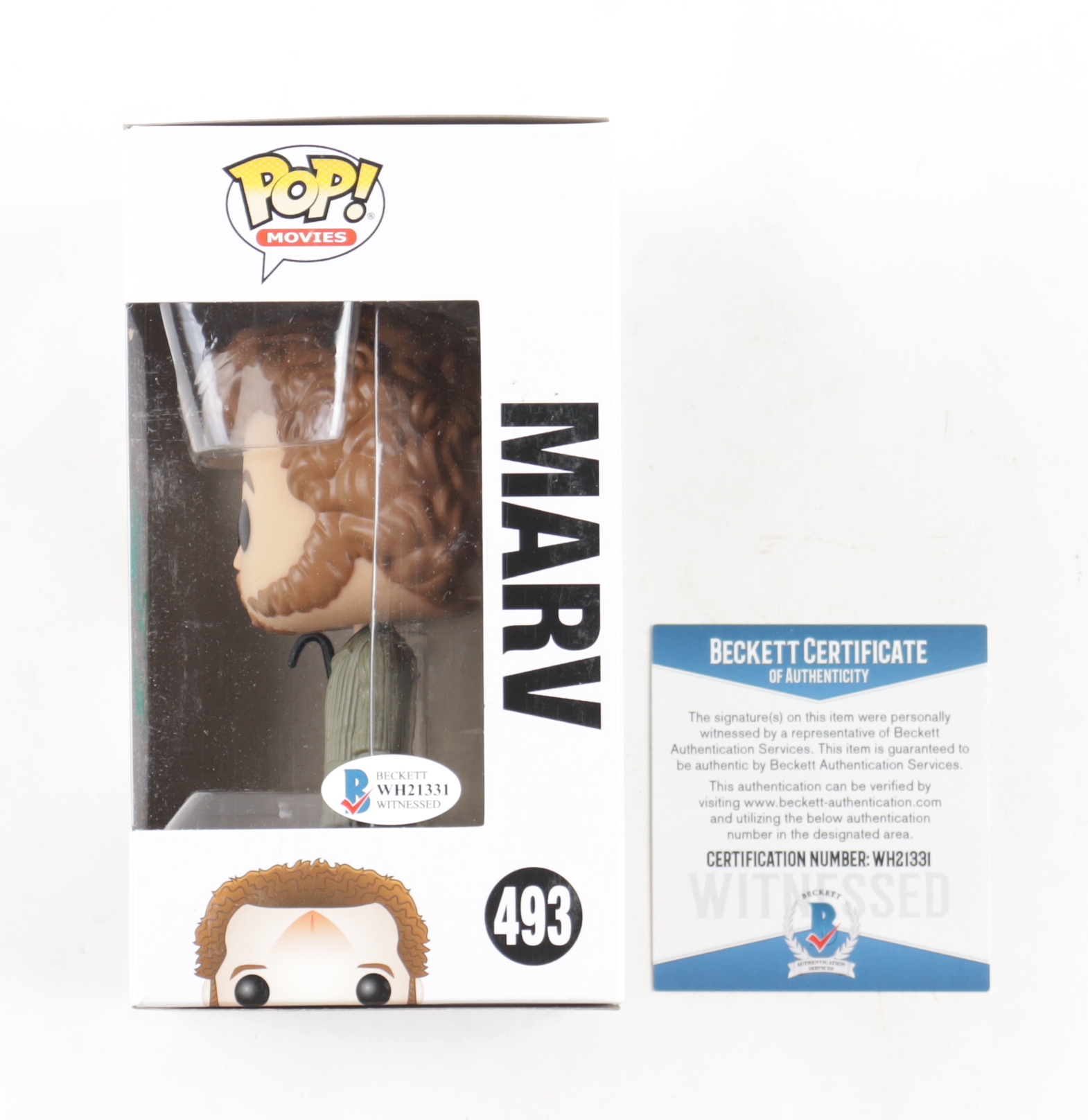 Daniel Stern Signed "Home Alone" #493 Marv Funko Pop! Vinyl Figure Inscribed "Marv" (Beckett) at PristineAuction.com Daniel Stern Signed "Home Alone" #493 Marv Funko Pop! Vinyl Figure Inscribed "Marv" (Beckett) at PristineAuction.com