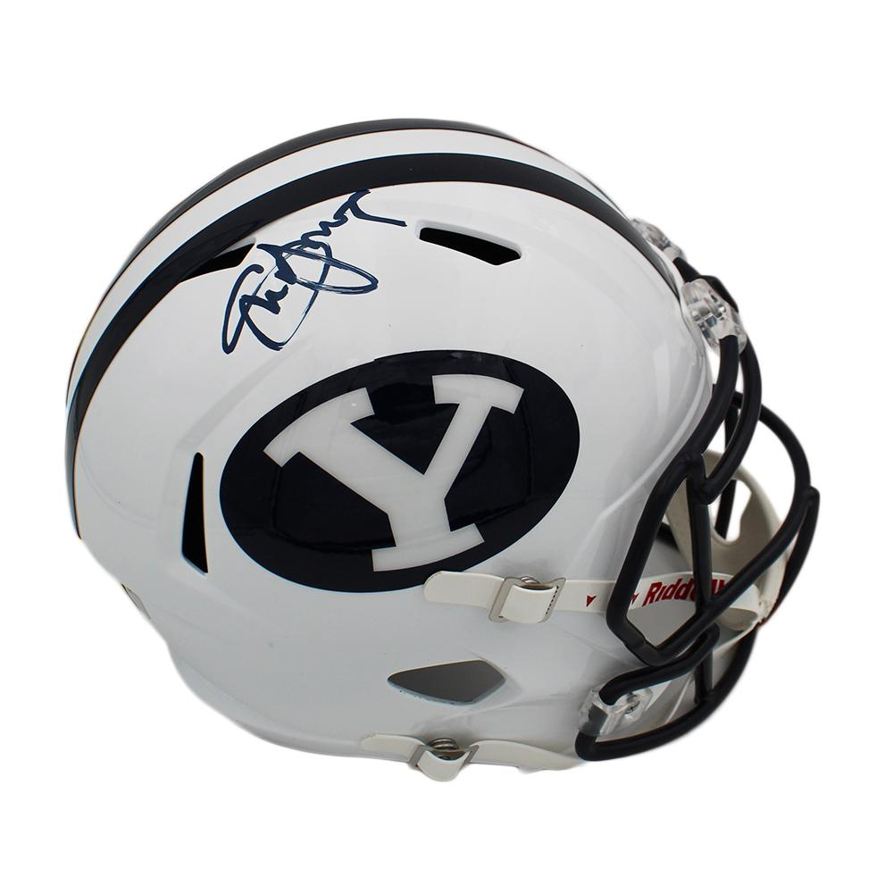 Steve Young Signed BYU Cougars FullSize Speed Helmet (Radtke