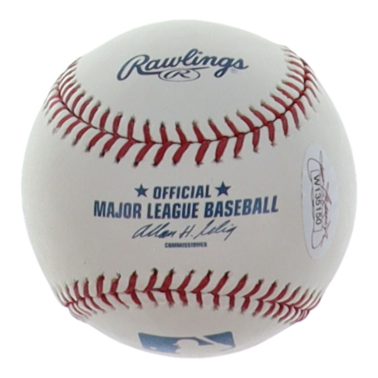 Barry Sanders Signed OML Baseball (JSA) at PristineAuction.com Barry Sanders Signed OML Baseball (JSA) at PristineAuction.com