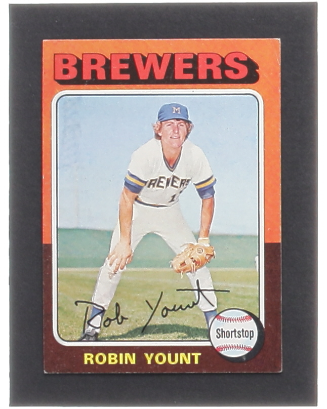 Robin Yount 1975 Topps #223 RC at PristineAuction.com Robin Yount 1975 Topps #223 RC at PristineAuction.com