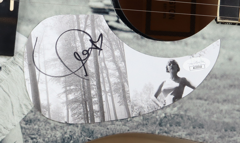 Taylor Swift Signed "Folklore" 38" Acoustic Guitar (JSA) at PristineAuction.com Taylor Swift Signed "Folklore" 38" Acoustic Guitar (JSA) at PristineAuction.com
