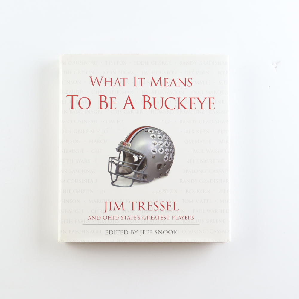 "What It Means To Be A Buckeye" Hardcover Book signed by (5) with Eli