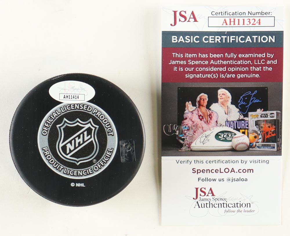 Vladimir Konstantinov Signed 1997 Stanley Cup Champions Red Wings Logo Hockey Puck (JSA) at PristineAuction.com Vladimir Konstantinov Signed 1997 Stanley Cup Champions Red Wings Logo Hockey Puck (JSA) at PristineAuction.com