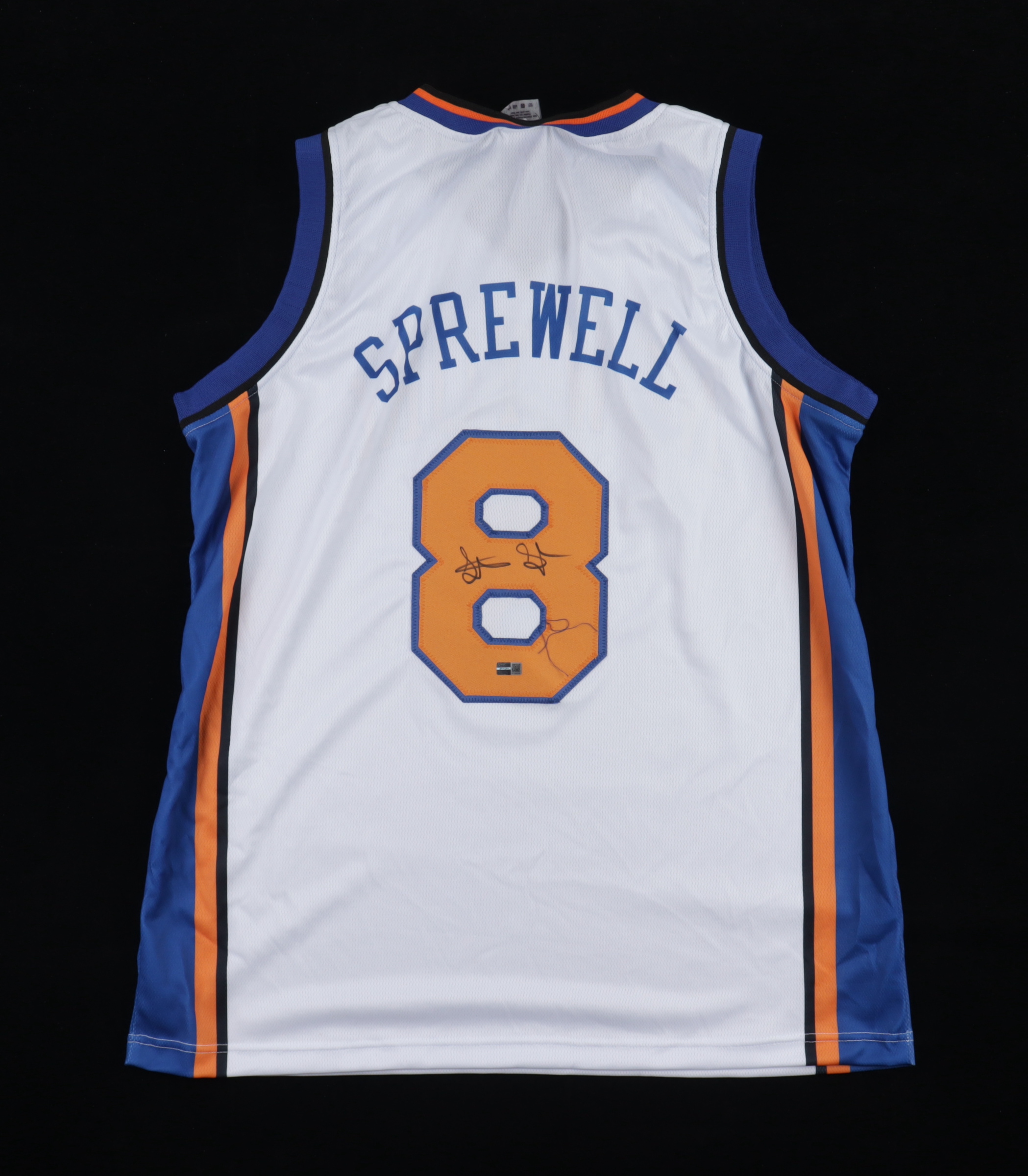 Latrell Sprewell Signed Jersey (Steiner) at PristineAuction.com Latrell Sprewell Signed Jersey (Steiner) at PristineAuction.com