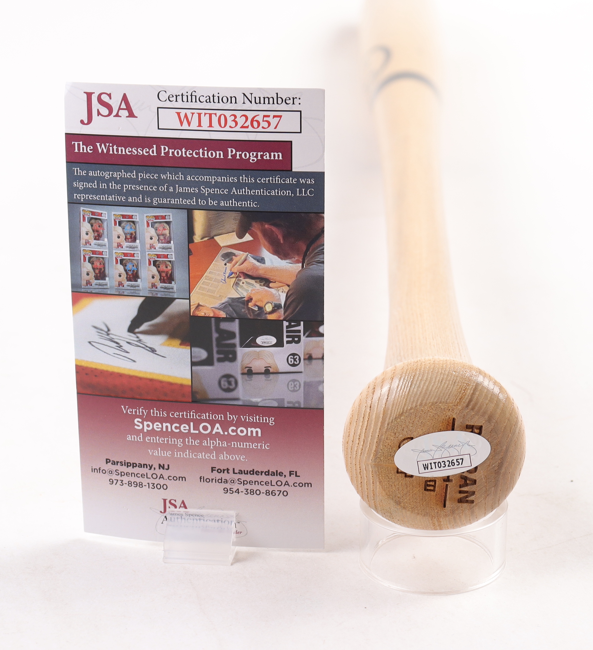 Jarred Kelenic Signed Rawlings Pro Baseball Bat (JSA) at PristineAuction.com Jarred Kelenic Signed Rawlings Pro Baseball Bat (JSA) at PristineAuction.com