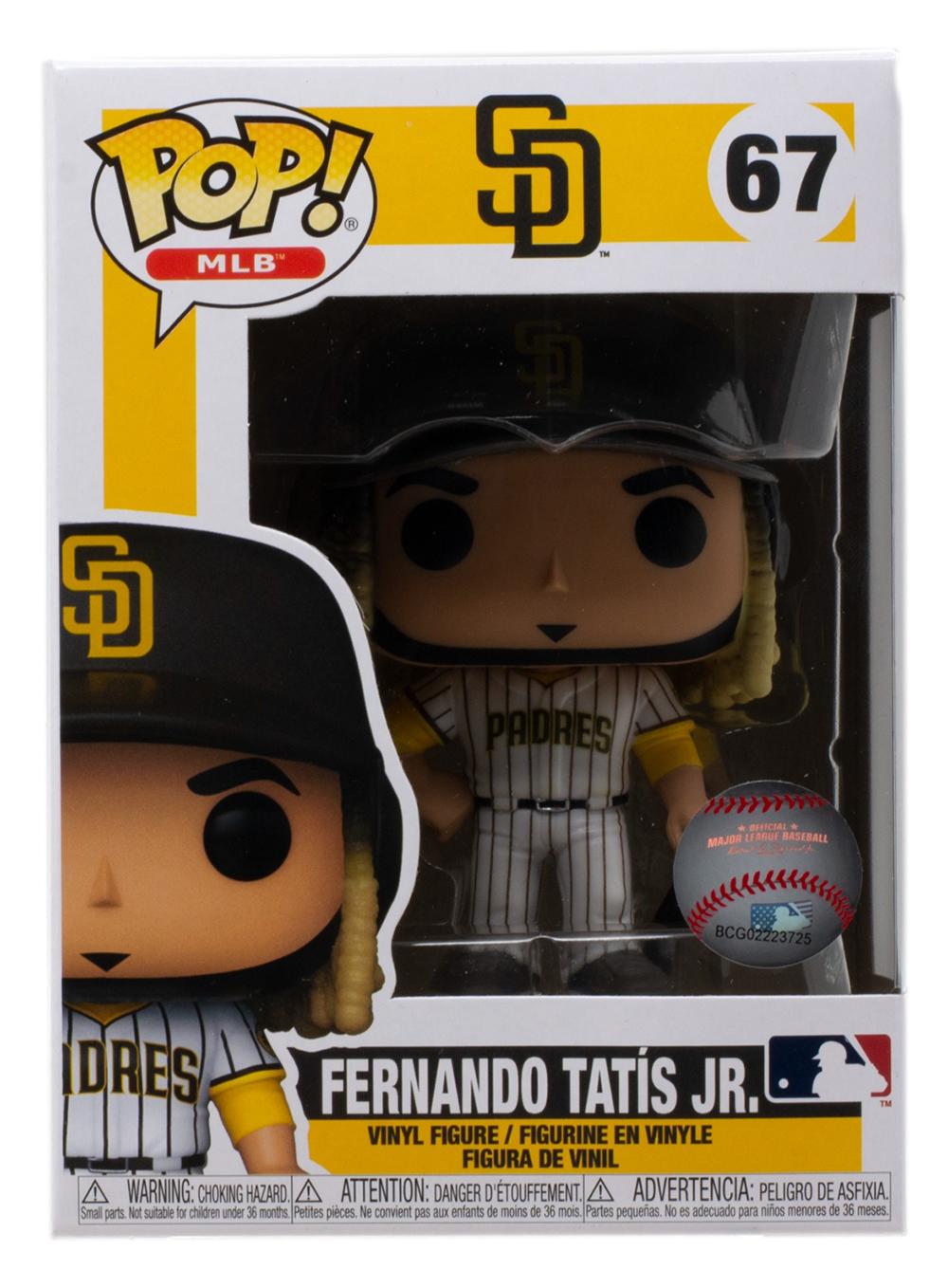 Fernando Tatis Jr. Padres #67 Funko Pop! Vinyl Figure at PristineAuction.com Fernando Tatis Jr. Padres #67 Funko Pop! Vinyl Figure at PristineAuction.com