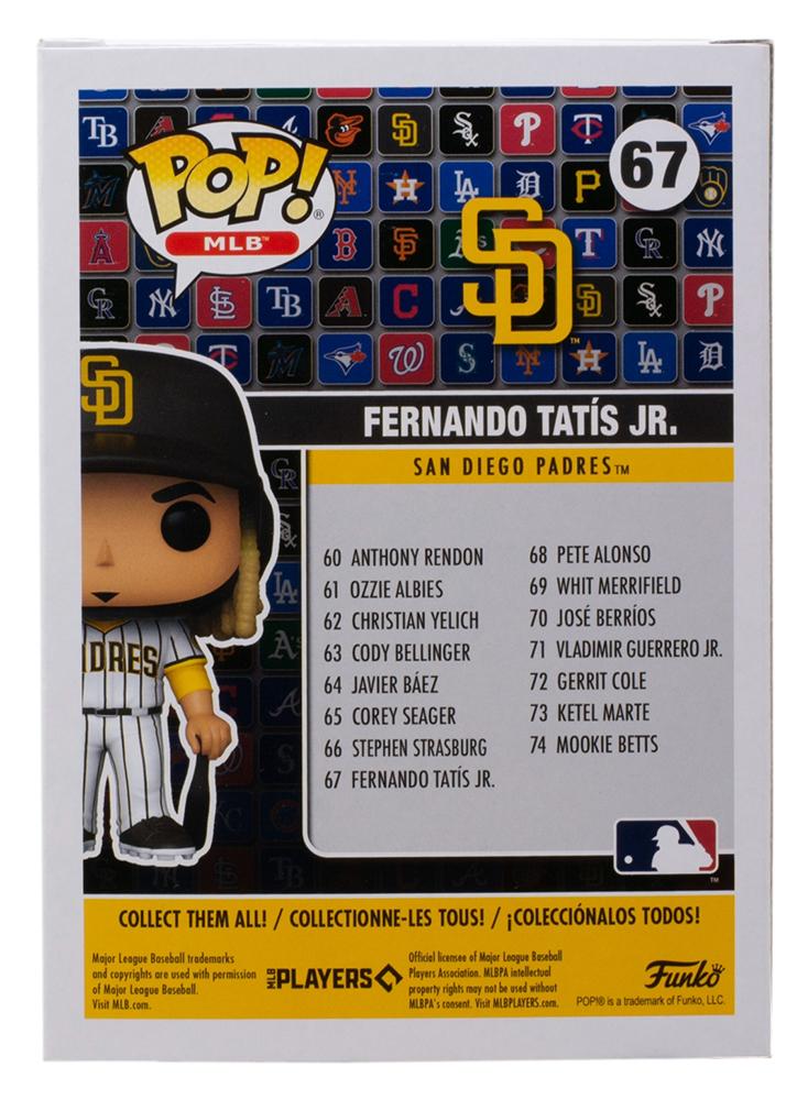Fernando Tatis Jr. Padres #67 Funko Pop! Vinyl Figure at PristineAuction.com Fernando Tatis Jr. Padres #67 Funko Pop! Vinyl Figure at PristineAuction.com