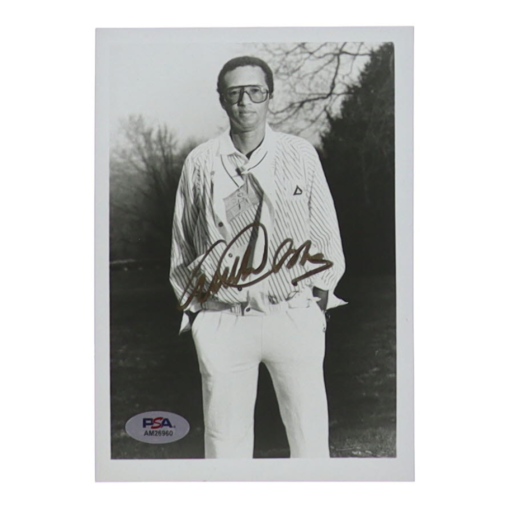 Arthur Ashe Signed 5x7 Photo (PSA) | Pristine Auction
