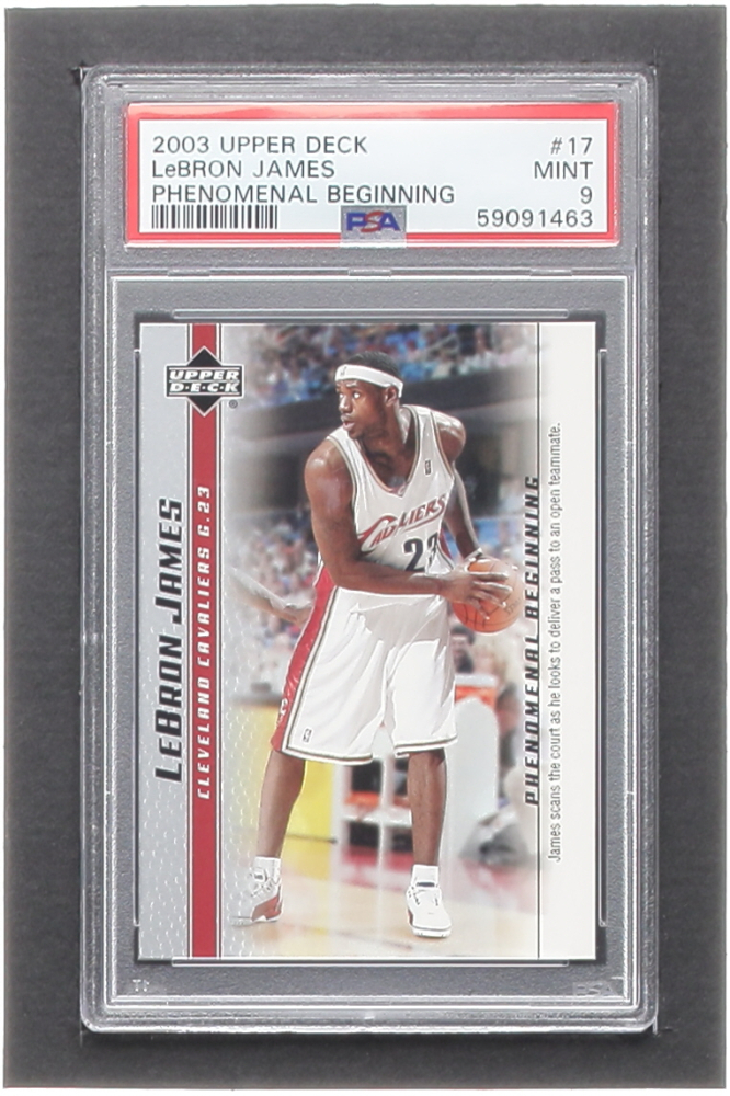 upper deck lebron james 2003