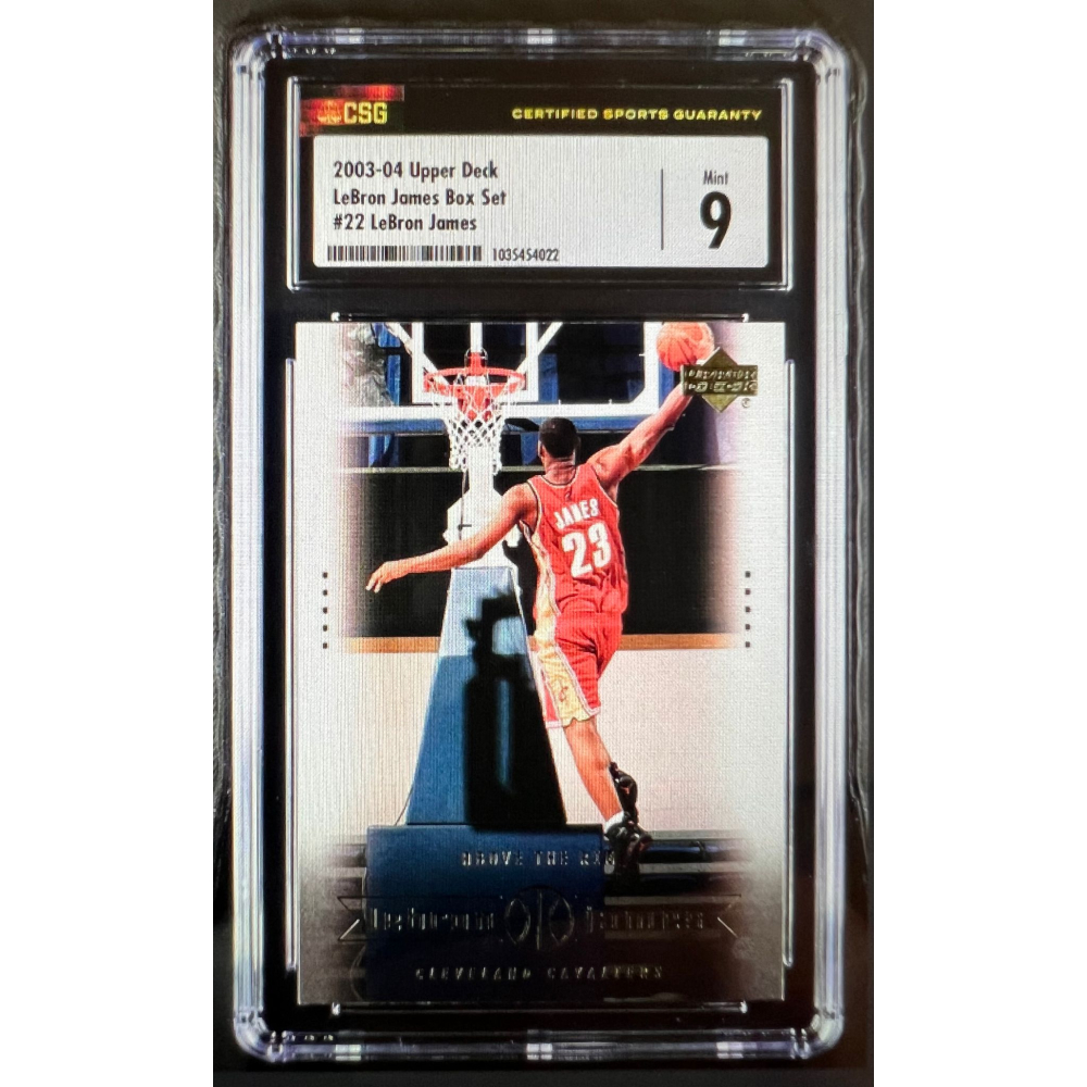 upper deck collectibles lebron james