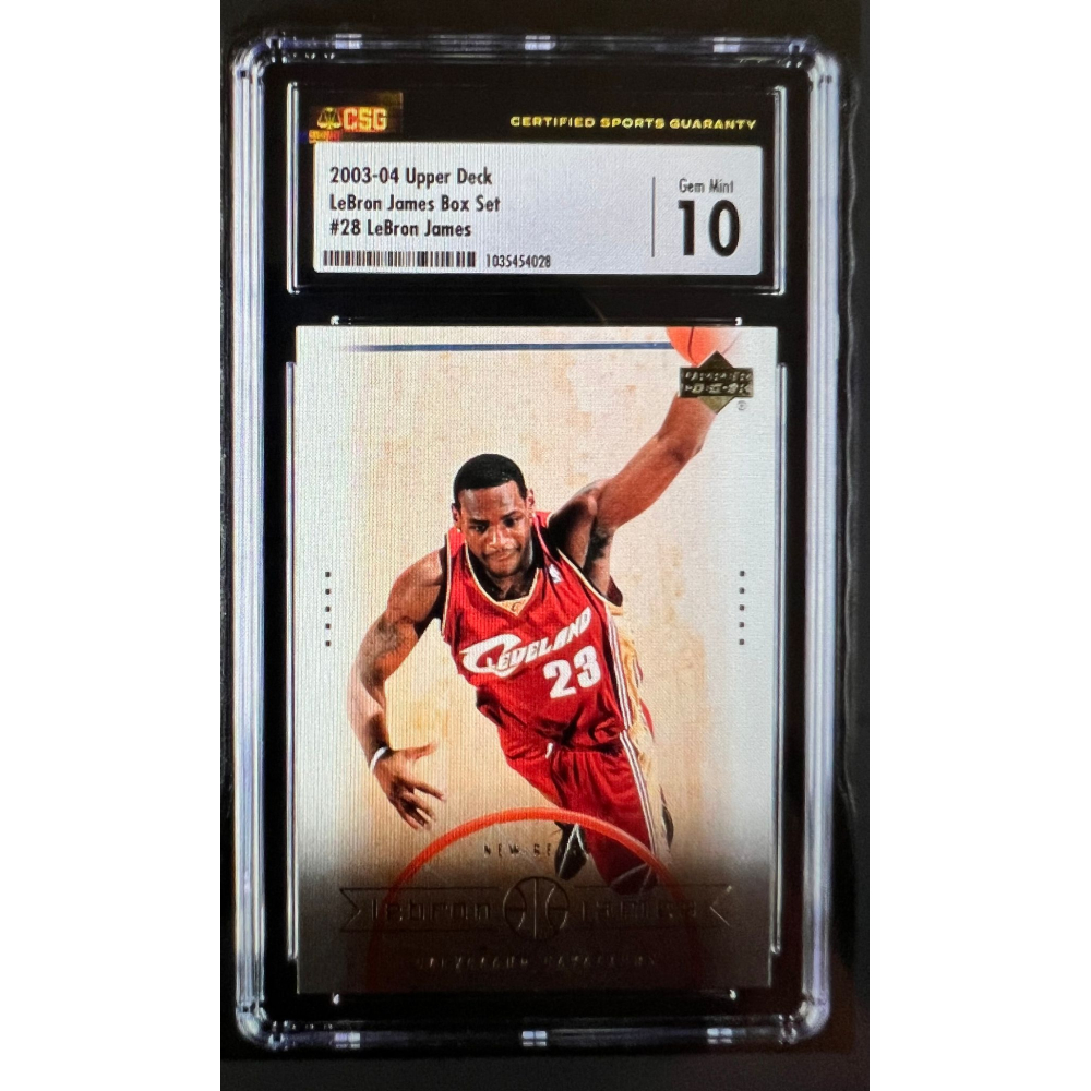 2008 upper deck lebron james