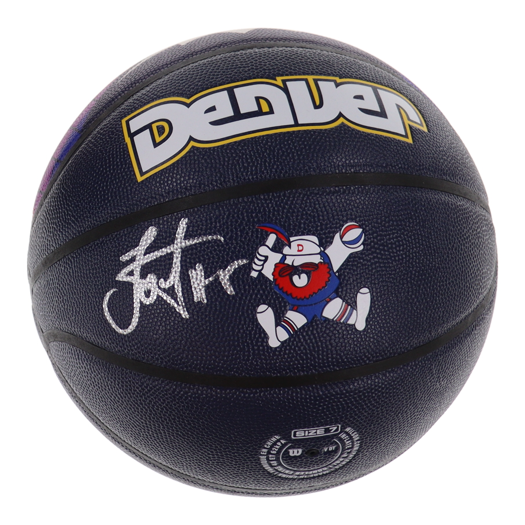 Nikola Jokic Signed Nuggets Logo Basketball (Beckett & Jokic) at PristineAuction.com Nikola Jokic Signed Nuggets Logo Basketball (Beckett & Jokic) at PristineAuction.com