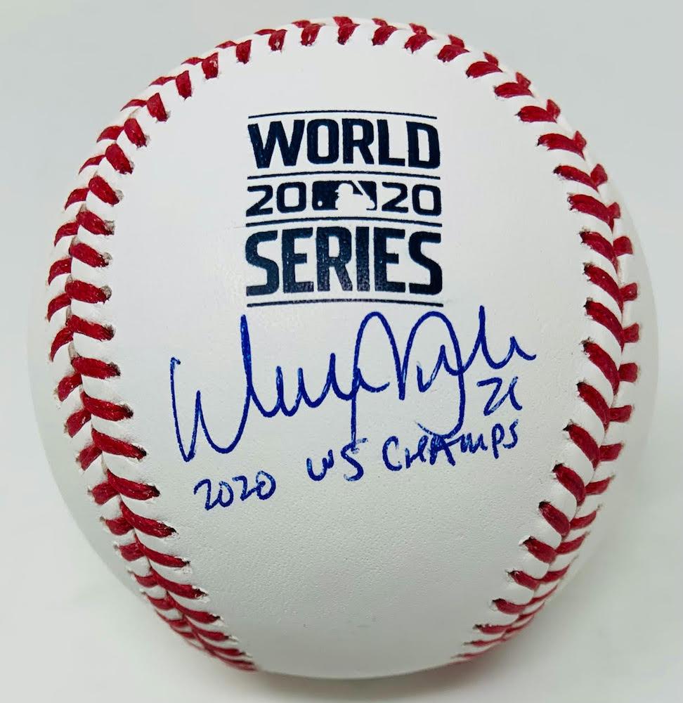 Walker Buehler Signed Official 2020 World Series Baseball Inscribed "2020 WS Champs" (Fanatics & MLB) at PristineAuction.com Walker Buehler Signed Official 2020 World Series Baseball Inscribed "2020 WS Champs" (Fanatics & MLB) at PristineAuction.com