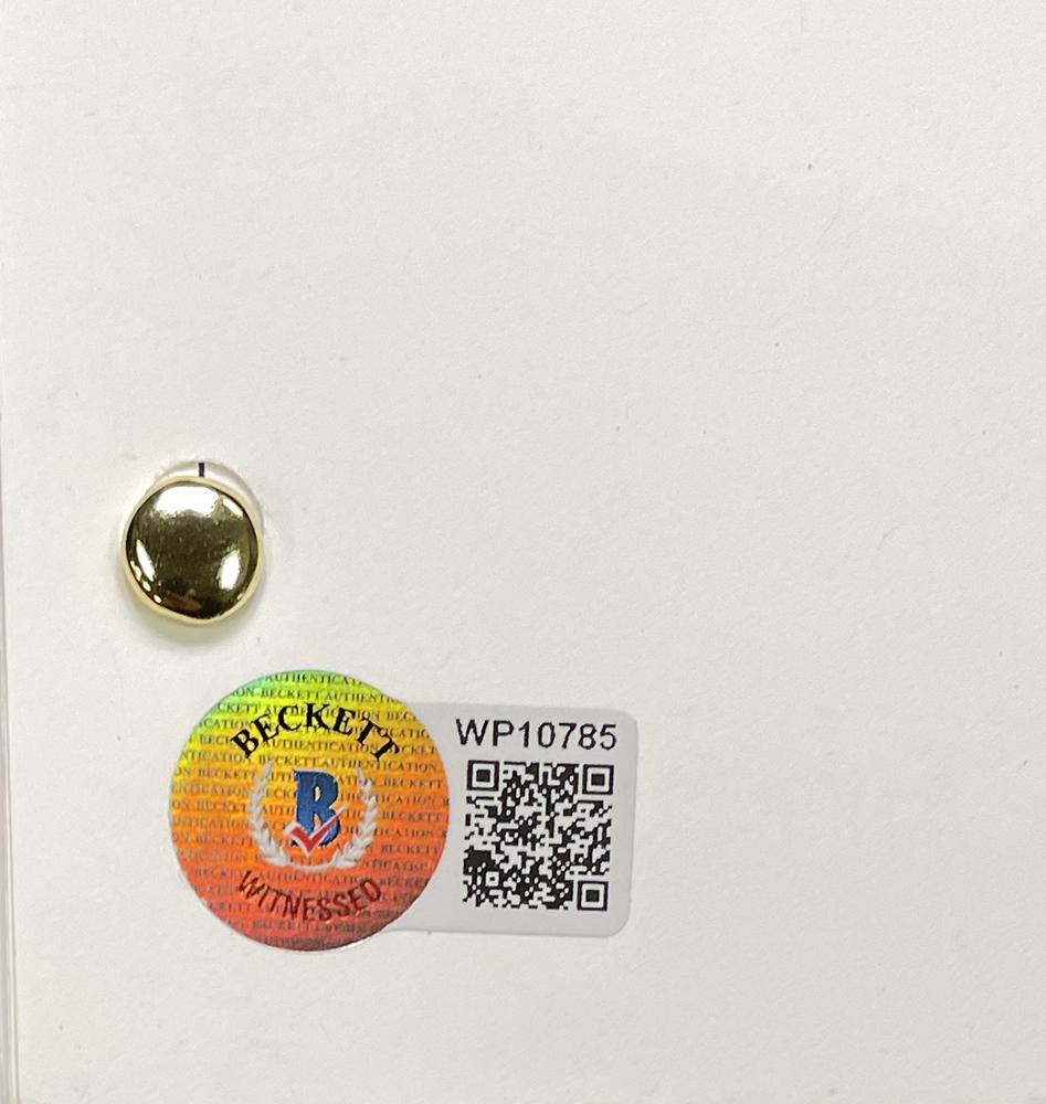 Back to the Future Cast Signed Movie Script with Michael J. Fox, Christopher Lloyd (JSA) at PristineAuction.com Back to the Future Cast Signed Movie Script with Michael J. Fox, Christopher Lloyd (JSA) at PristineAuction.com