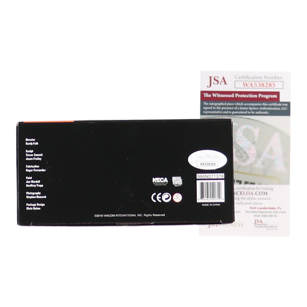 Robbie Rist Signed "Teenage Mutant Ninja Turtles" - Michelangelo - NECA Action Figure Inscribed "Mikey" & "Cowabunga!!!" (JSA) at PristineAuction.com Robbie Rist Signed "Teenage Mutant Ninja Turtles" - Michelangelo - NECA Action Figure Inscribed "Mikey" & "Cowabunga!!!" (JSA) at PristineAuction.com