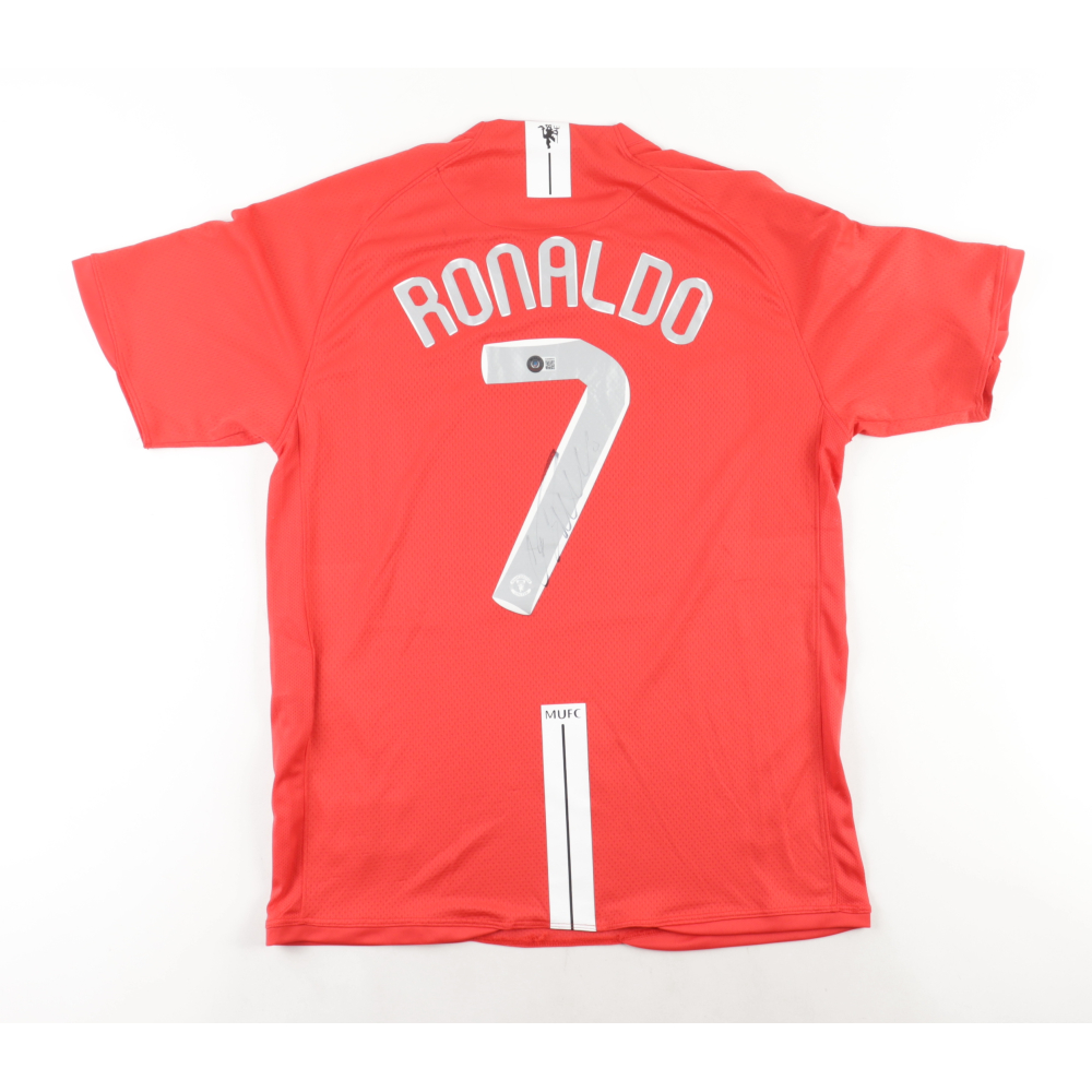 cristiano ronaldo man u jersey