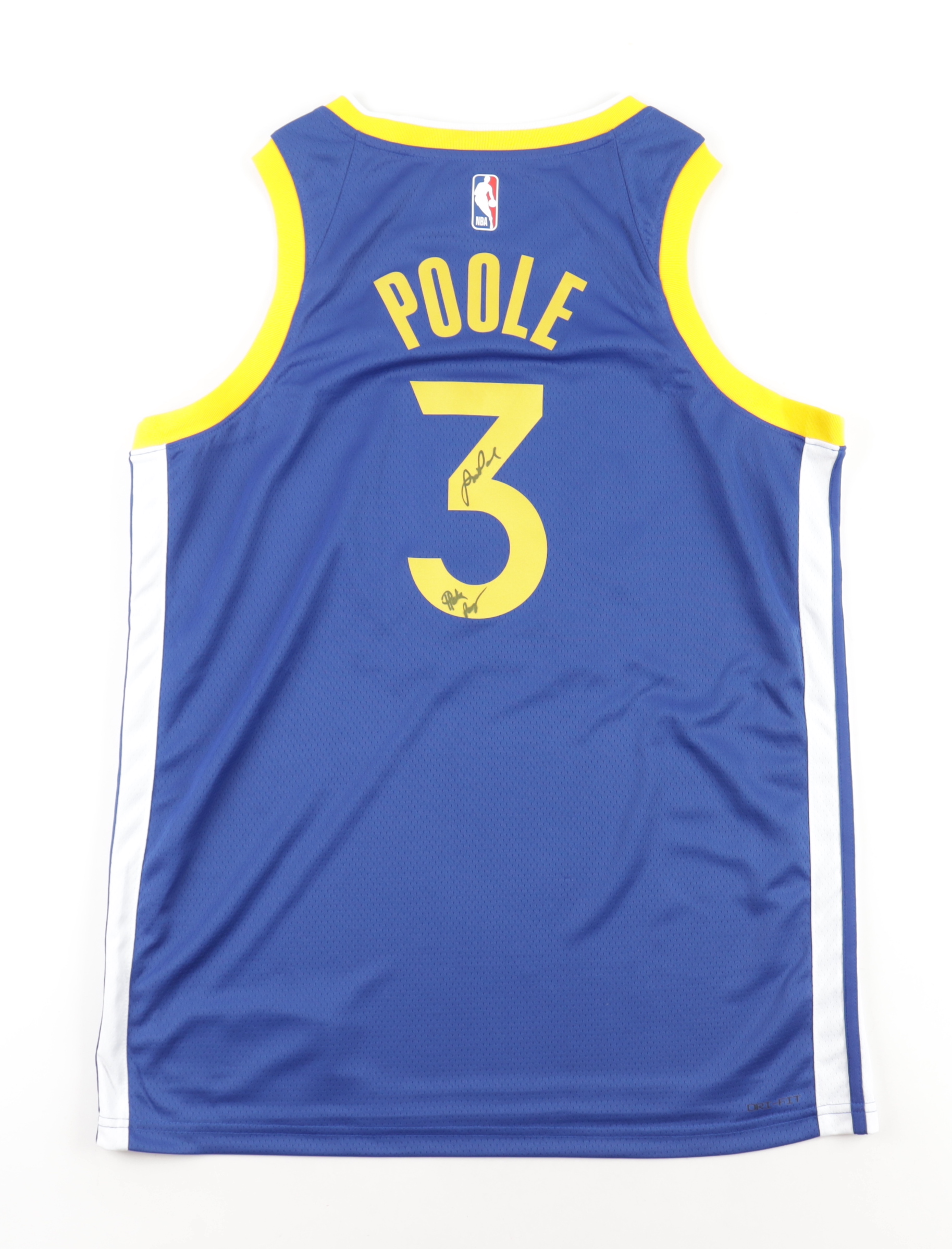Jordan Poole Signed Warriors Jersey with Inscription (Beckett & Poole) at PristineAuction.com Jordan Poole Signed Warriors Jersey with Inscription (Beckett & Poole) at PristineAuction.com