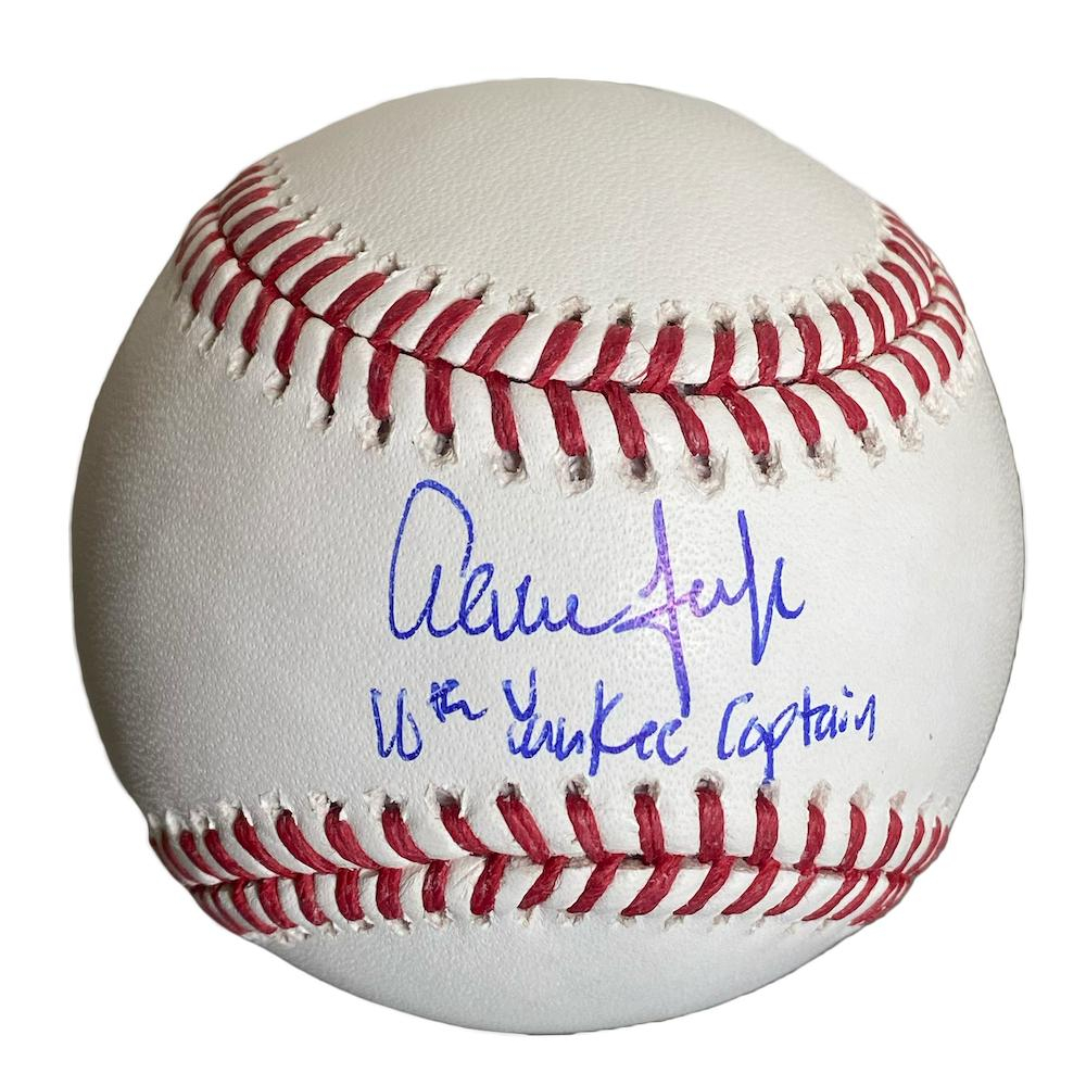 Aaron Judge Signed Official Baseball Inscribed "16th Yankee Captain