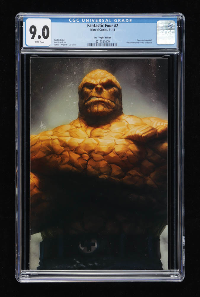 2018 "Fantastic Four" Issue #2 Marvel Comic Book (CGC 9.0) at PristineAuction.com 2018 "Fantastic Four" Issue #2 Marvel Comic Book (CGC 9.0) at PristineAuction.com