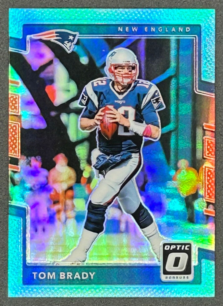 Tom Brady 2017 Donruss Optic Aqua #1 #121/299