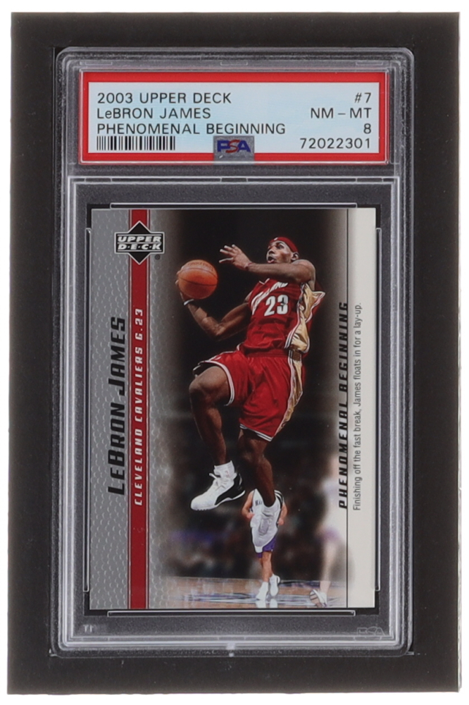 upper deck lebron james 2003