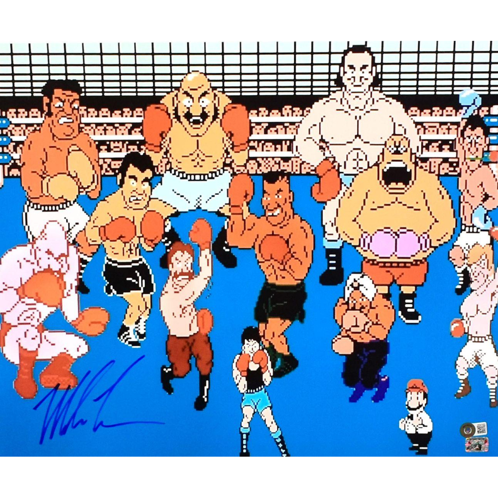 Mike Tyson Signed 16x20 Photo Beckett Pristine Auction mike-tyson-signed-16x20-photo-beckett-pristine-auction