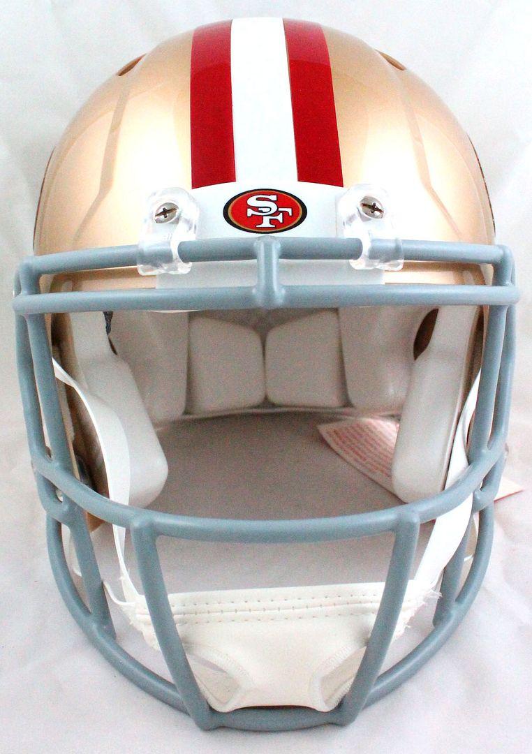 Deion Sanders Signed 49ers Full Size Speed Authentic Helmet (Beckett) at PristineAuction.com Deion Sanders Signed 49ers Full Size Speed Authentic Helmet (Beckett) at PristineAuction.com