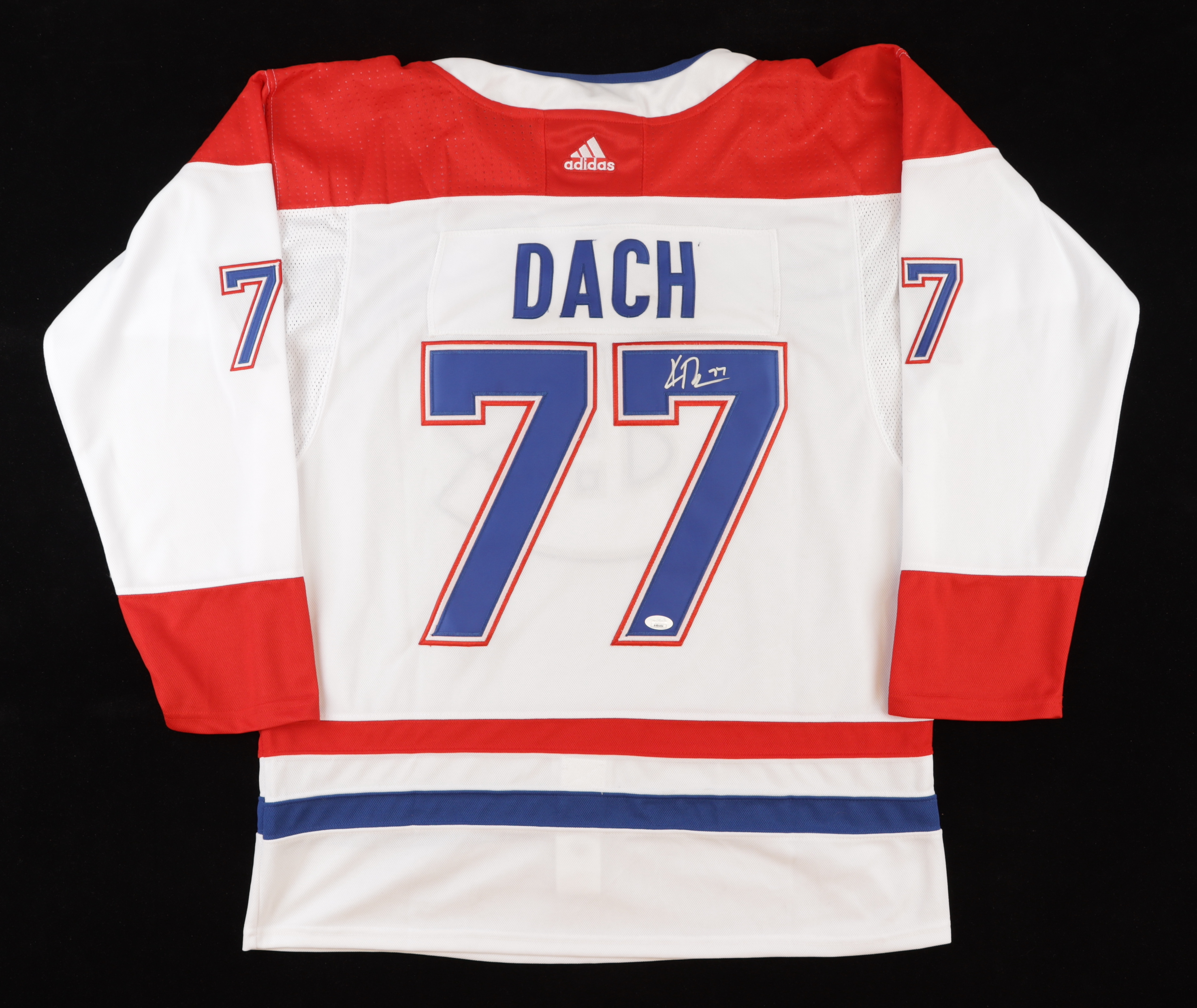Kirby Dach Signed Canadiens Jersey (JSA) at PristineAuction.com Kirby Dach Signed Canadiens Jersey (JSA) at PristineAuction.com