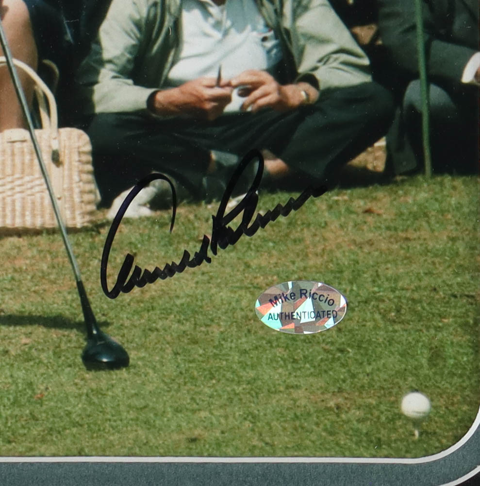 Arnold Palmer Signed "The King" Custom Framed Photo (JSA) at PristineAuction.com Arnold Palmer Signed "The King" Custom Framed Photo (JSA) at PristineAuction.com