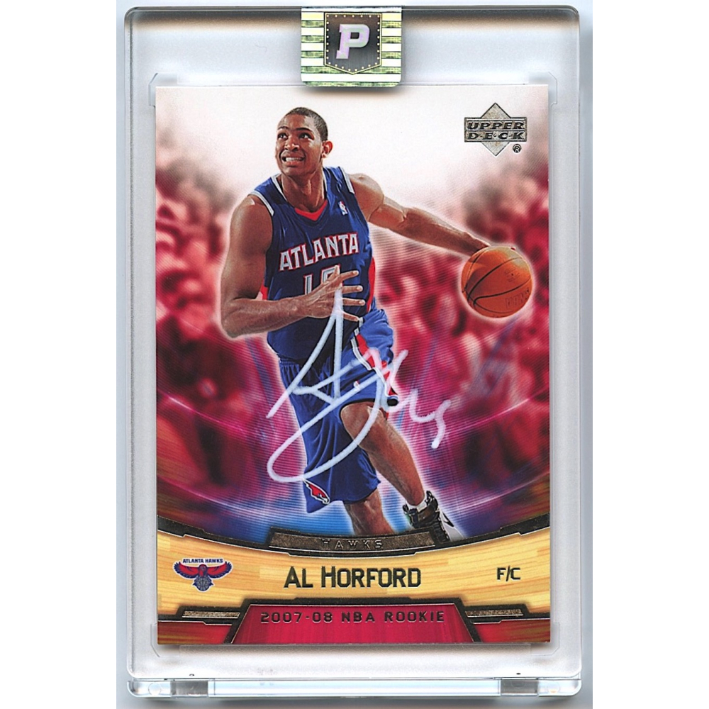 Al Horford Signed 200708 Upper Deck NBA Rookie Box Set 16 RC (PA
