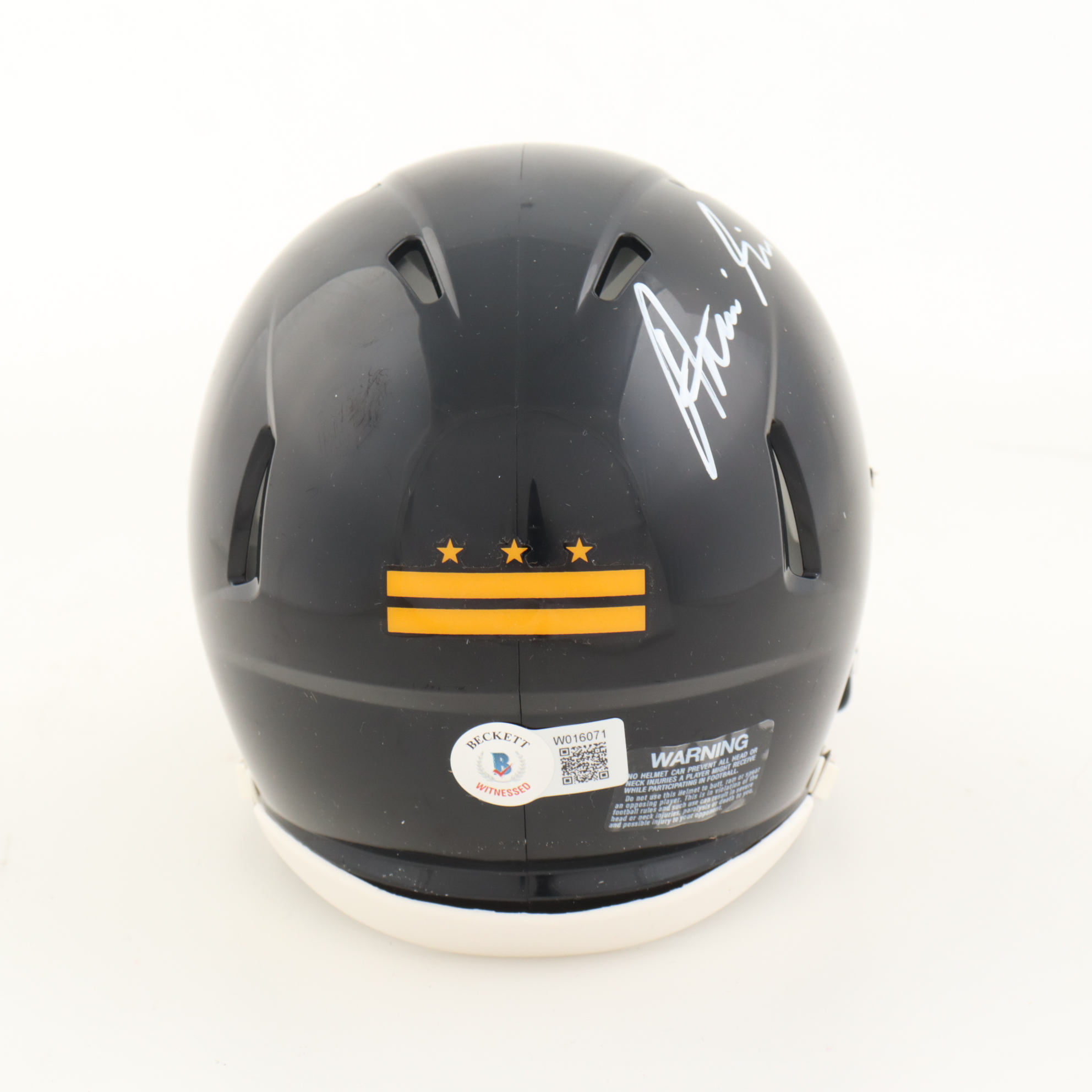Antonio Gibson Signed Commanders Speed Mini Helmet (Beckett) at PristineAuction.com Antonio Gibson Signed Commanders Speed Mini Helmet (Beckett) at PristineAuction.com