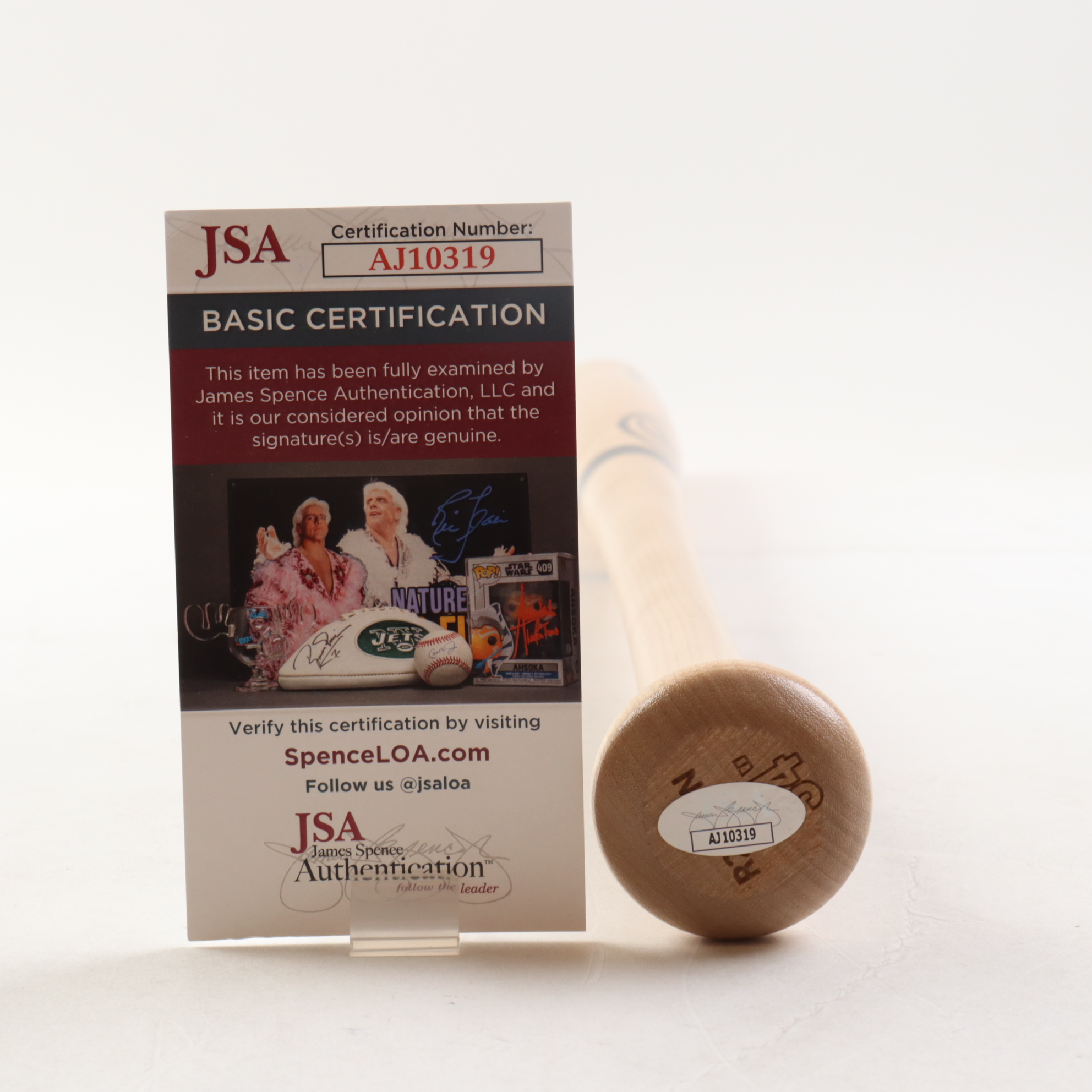 Jazz Chisholm Signed Rawlings Pro Baseball Bat Inscribed "Vice City" (JSA) at PristineAuction.com Jazz Chisholm Signed Rawlings Pro Baseball Bat Inscribed "Vice City" (JSA) at PristineAuction.com