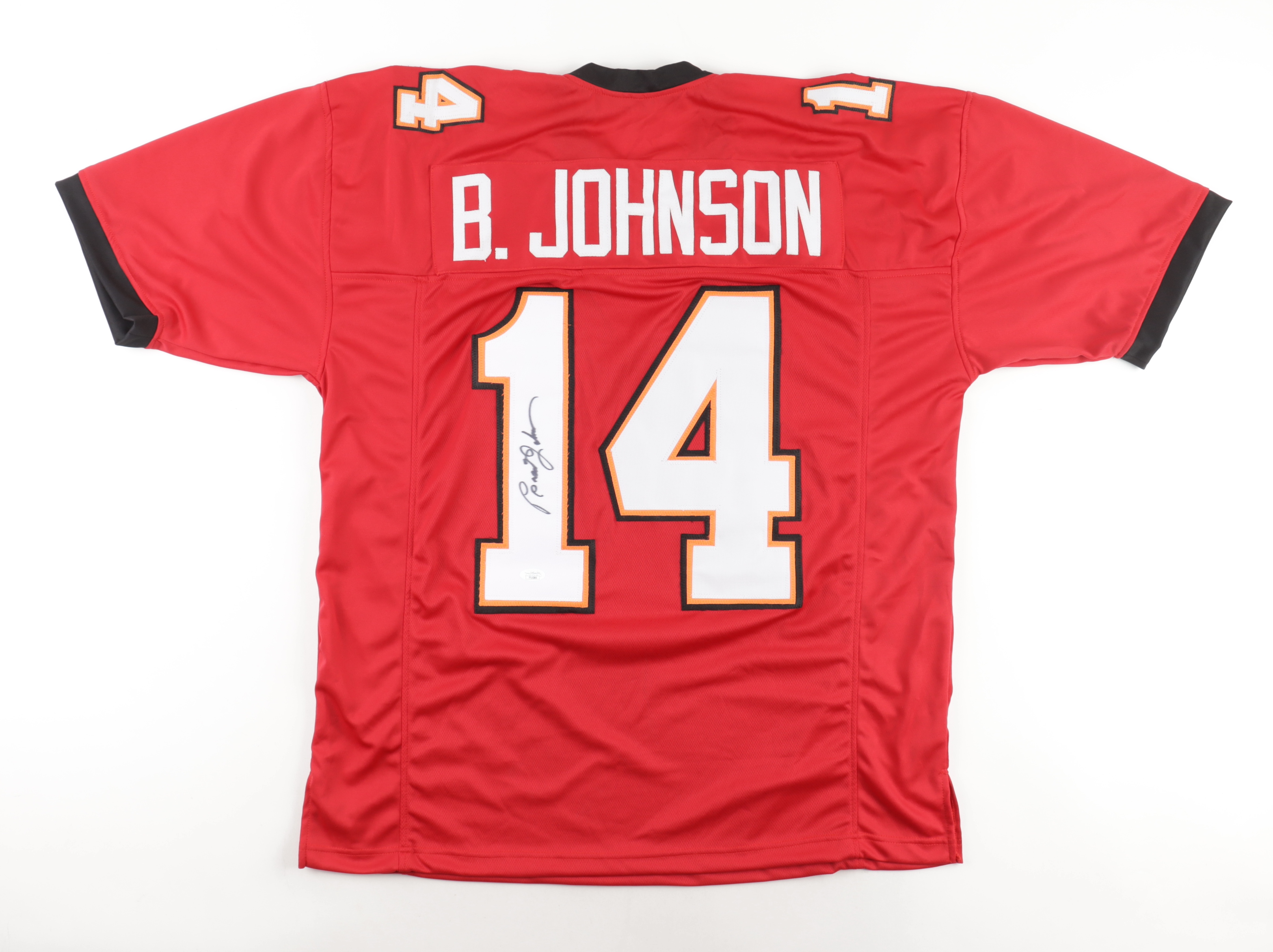 Brad Johnson Signed Jersey (JSA) at PristineAuction.com Brad Johnson Signed Jersey (JSA) at PristineAuction.com