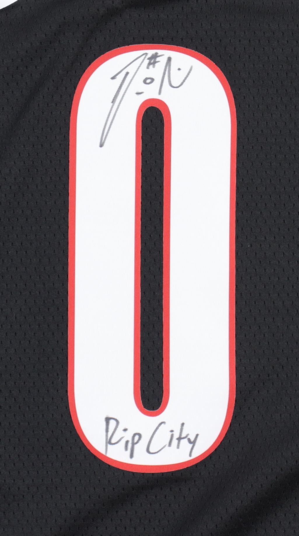 Damian Lillard Signed Trail Blazers Jersey Inscribed "Rip City" (JSA & Lillard) at PristineAuction.com Damian Lillard Signed Trail Blazers Jersey Inscribed "Rip City" (JSA & Lillard) at PristineAuction.com