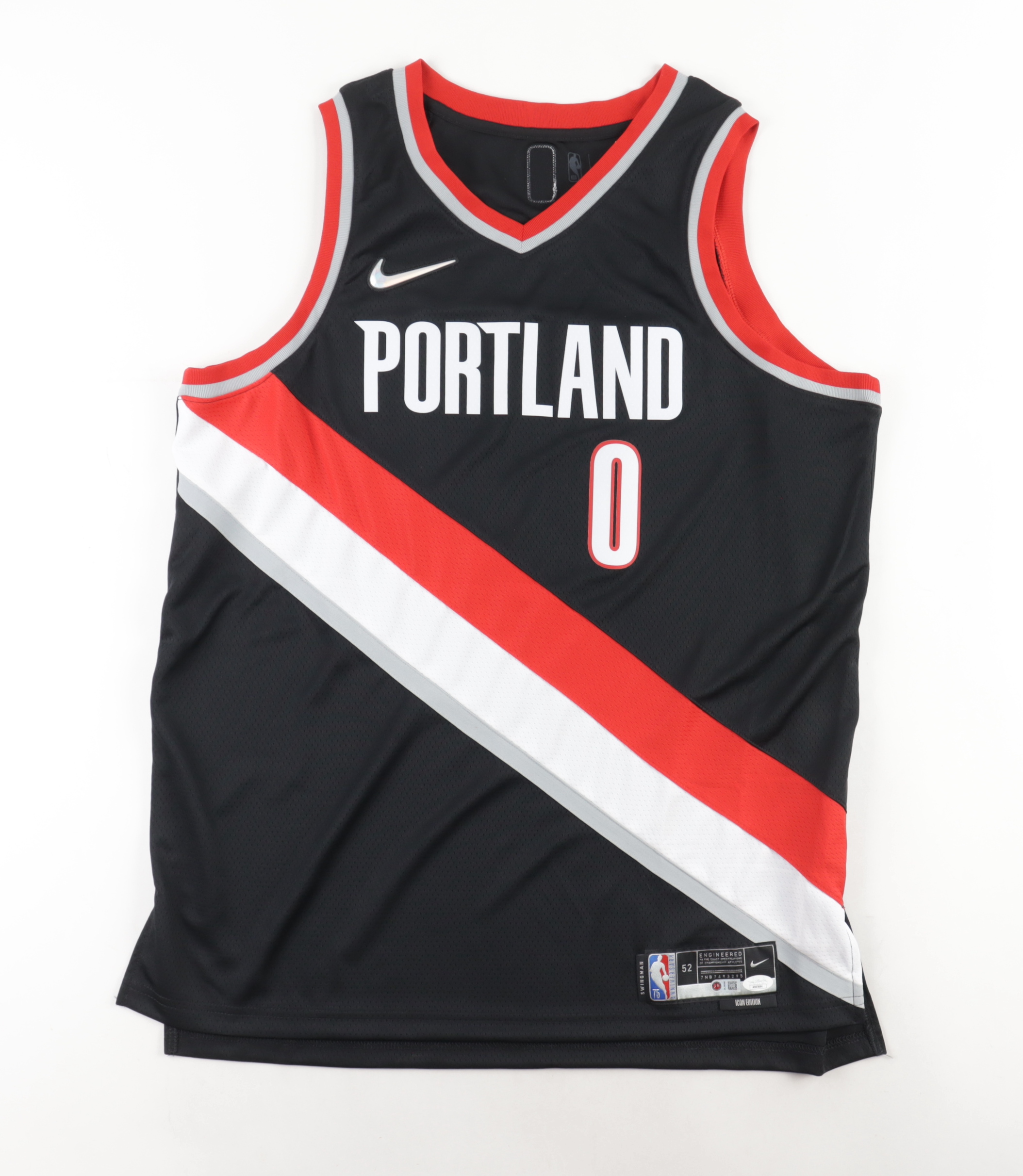 Damian Lillard Signed Trail Blazers Jersey Inscribed "Rip City" (JSA & Lillard) at PristineAuction.com Damian Lillard Signed Trail Blazers Jersey Inscribed "Rip City" (JSA & Lillard) at PristineAuction.com