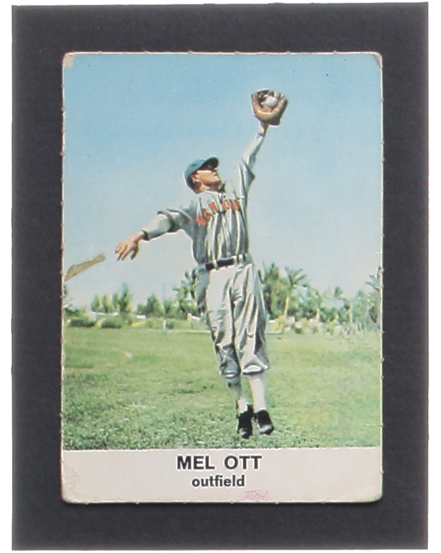 Mel Ott 1961 Golden Press #1 at PristineAuction.com Mel Ott 1961 Golden Press #1 at PristineAuction.com